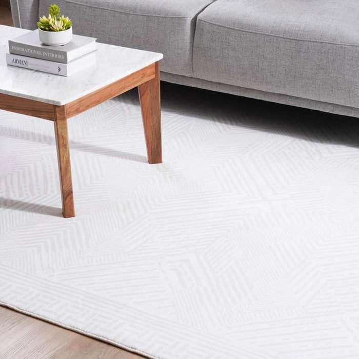 Canary Printed Rug 160X230Cm - Beige Pan Home
