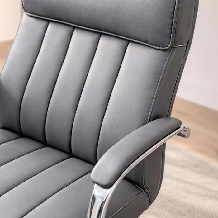 Cantilever High Back Office Chair - Grey