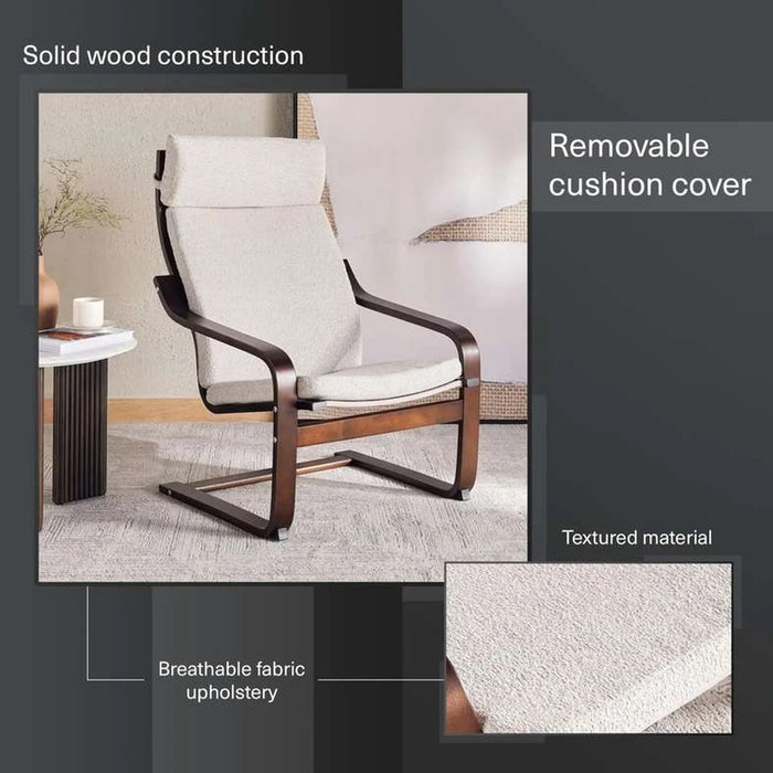 Cantilever Relax Chair - Beige