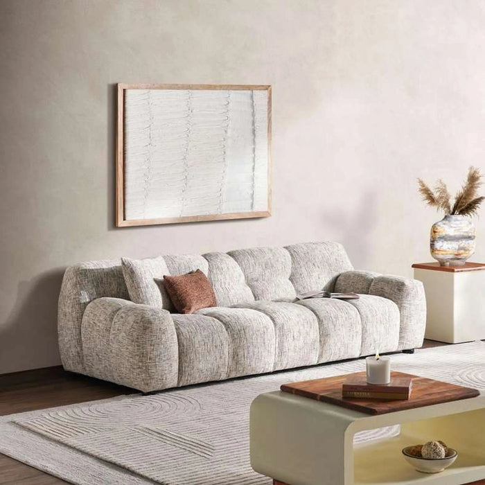 Canyon Curve 3 Seater Sofa - Beige Pan Home
