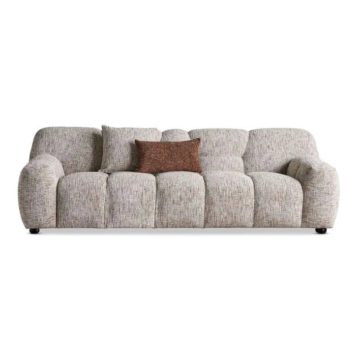 Canyon Curve 3 Seater Sofa - Beige Pan Home