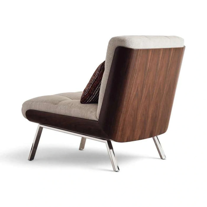 Capitonne Single Seater Sofa - Beige
