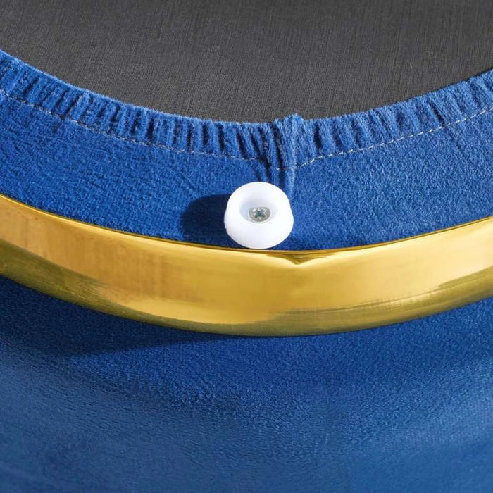 Caproni Pouf 42X42X44Cm - Blue
