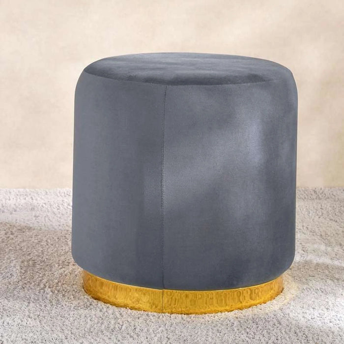 Caproni Pouf 42X42X44Cm - Charcoal