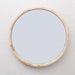 Capronni Wall Mirror Dia80Cm-Natural Wood Pan Home