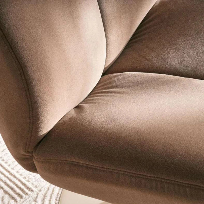 Carino Swivel Accent Chair - Brown
