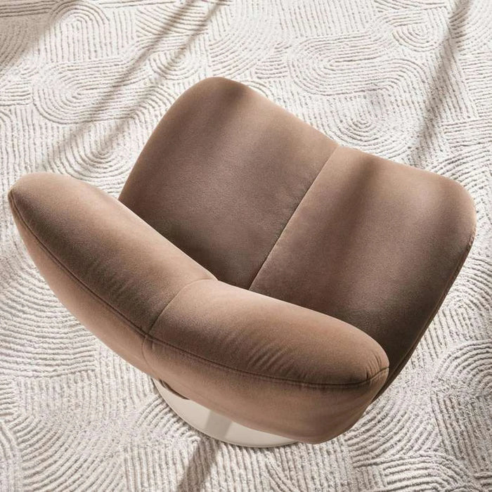 Carino Swivel Accent Chair - Brown