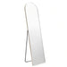 Carla Arch Cheval Mirror With Metal Frame 40X150Cm - Silver Pan Home