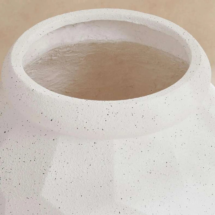 Carlo Polyresin Vase 47X47X61.5Cm - White