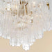Carlton Handcrafted Glass 20-Light E14 Luxury Chandelier 80X80X126Cm - Gold Pan Home