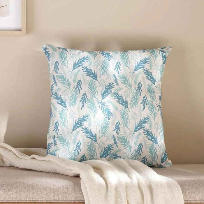 Carmel Printed Filled Cushion 45X45Cm - Green Pan Home