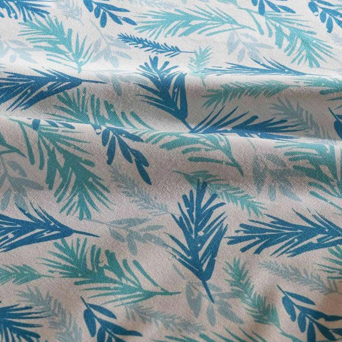 Carmel Printed Table Cover Dia140Cm - Green