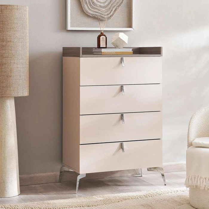 Carmona Chest Of 5 Drawer - Grey