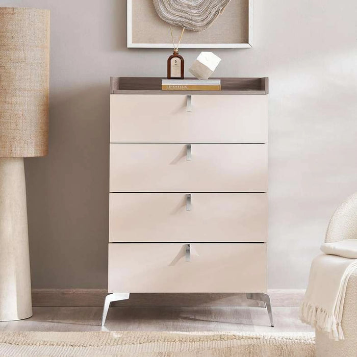 Carmona Chest Of 5 Drawer - Grey