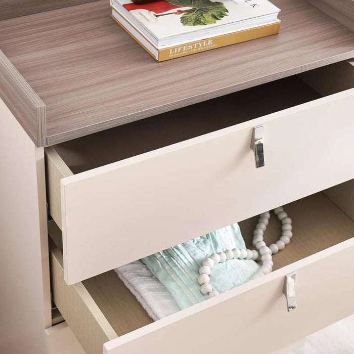 Carmona Chest Of 5 Drawer - Grey