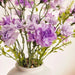Carnation Artificial Floral Arrangment In Ceramic Pot 26.5X26.5X44.5Cm - Purple Pan Home