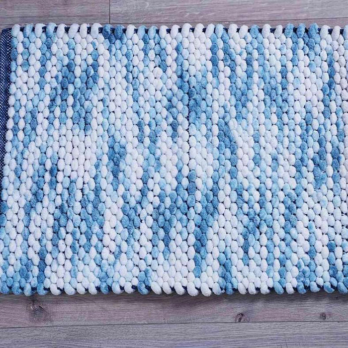 Carolina Bath Mat - Blue Pan Home