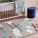 Carousel Microfiber Rug 120X160Cm - Grey Pan Home