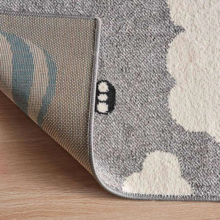Carousel Microfiber Rug 120X160Cm - Grey Pan Home