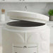 Carrisa Sugar Canister 1050Ml -White Pan Home