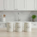 Carrisa Sugar Canister 1050Ml -White Pan Home