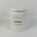 Carrisa Sugar Canister 1050Ml -White Pan Home