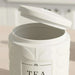 Carrisa Tea Canister 1050Ml -White Pan Home