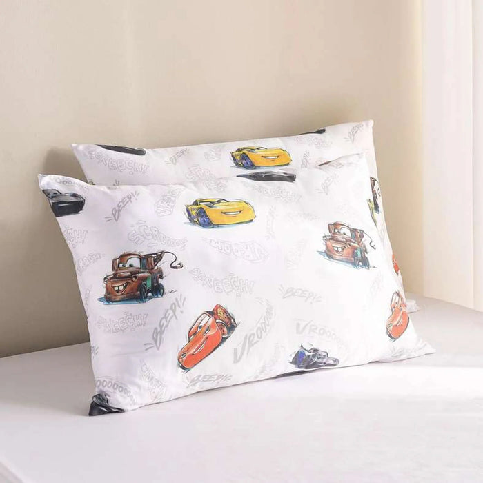 Cars 2-Piece Pillowcase 50X75Cm -Green