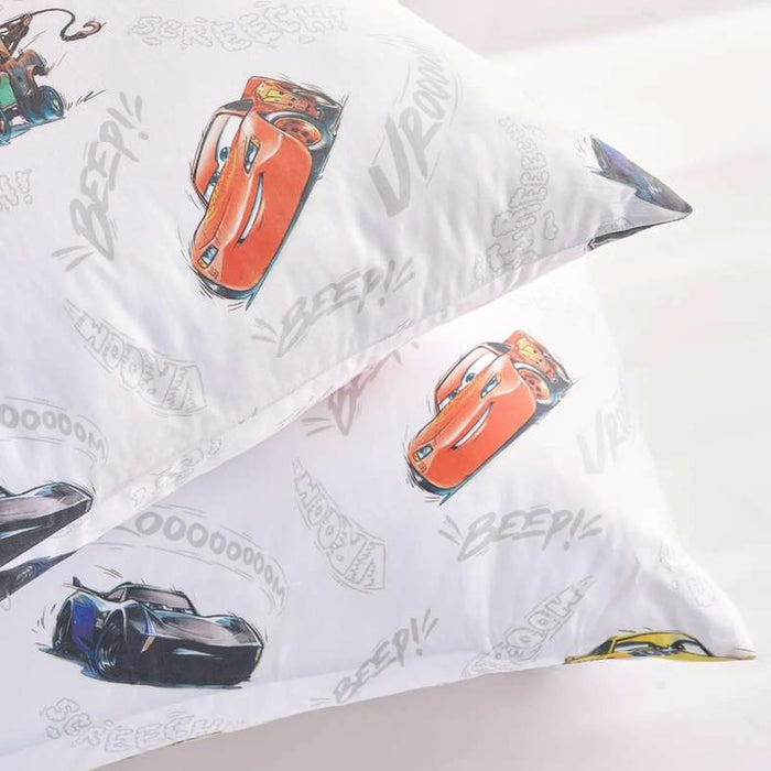 Cars 2-Piece Pillowcase 50X75Cm -Green