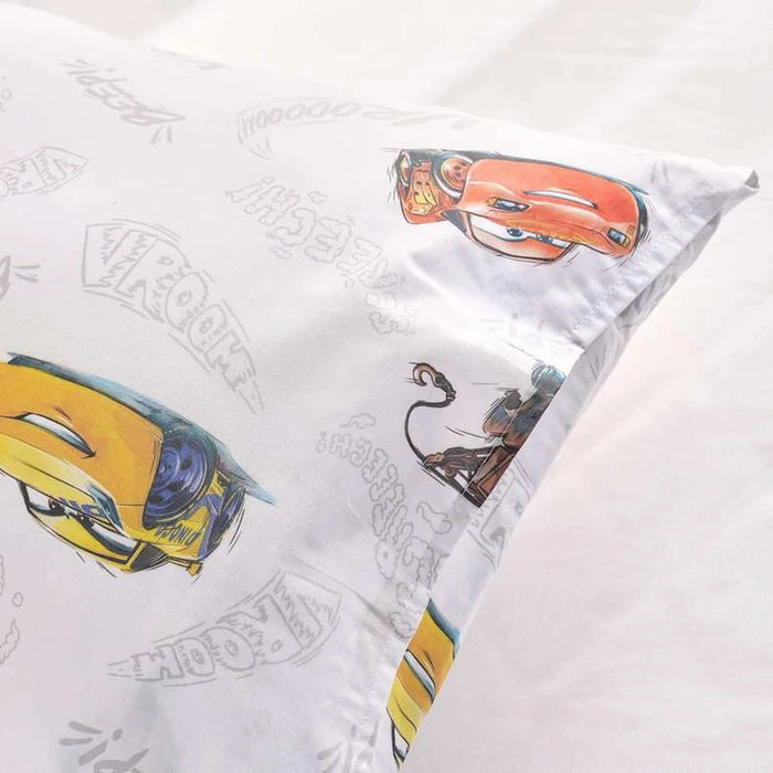 Cars 2-Piece Pillowcase 50X75Cm -Green