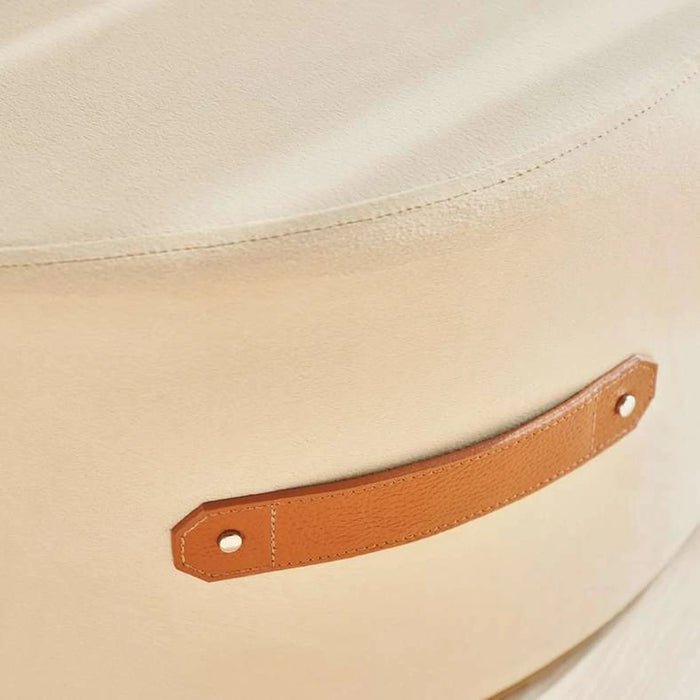 Cartina Pouf 68X68X29Cm - Beige