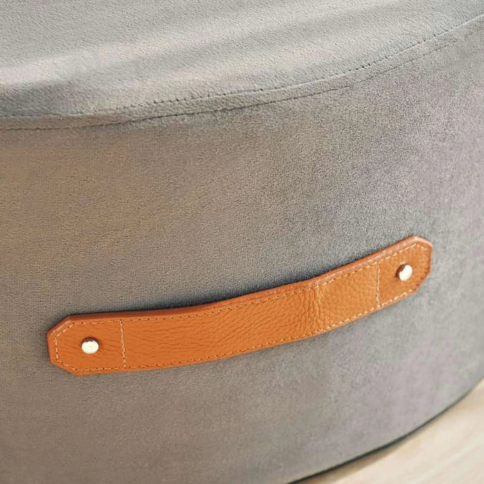 Cartina Pouf 68X68X29Cm - Grey