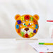 Cartoon Educational Wooden Clock 18X15Cm- Multi Pan Home