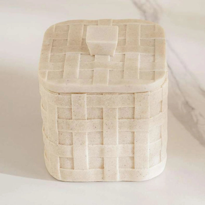 Casper Cotton Jar 9.5X9.5X10Cm - Sand Pan Home