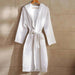 Caspian Max Hooded Waffle Bathrobe L/Xl - White Pan Home