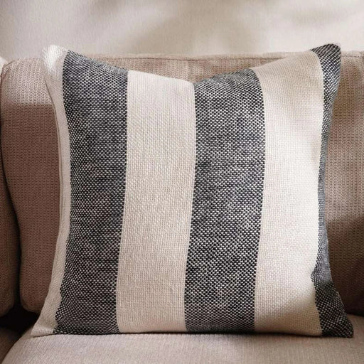 Caspian Stripe Cushion Cover 50X50Cm - Blue Pan Home
