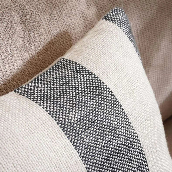 Caspian Stripe Cushion Cover 50X50Cm - Blue Pan Home