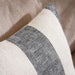 Caspian Stripe Cushion Cover 50X50Cm - Blue Pan Home