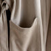 Caspian Waffle Texture Bathrobe L/Xl - Grey Pan Home