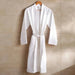Caspian Waffle Texture Bathrobe L/Xl - White Pan Home