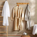 Caspian Waffle Texture Bathrobe S/M - White Pan Home