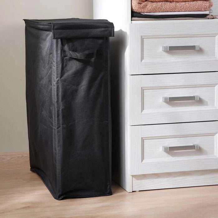 Cassian Foldable Laundry Hamper - Black Pan Home