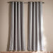 Cassidy 2 Piece Curtain Set 135X240Cm - Grey Pan Home