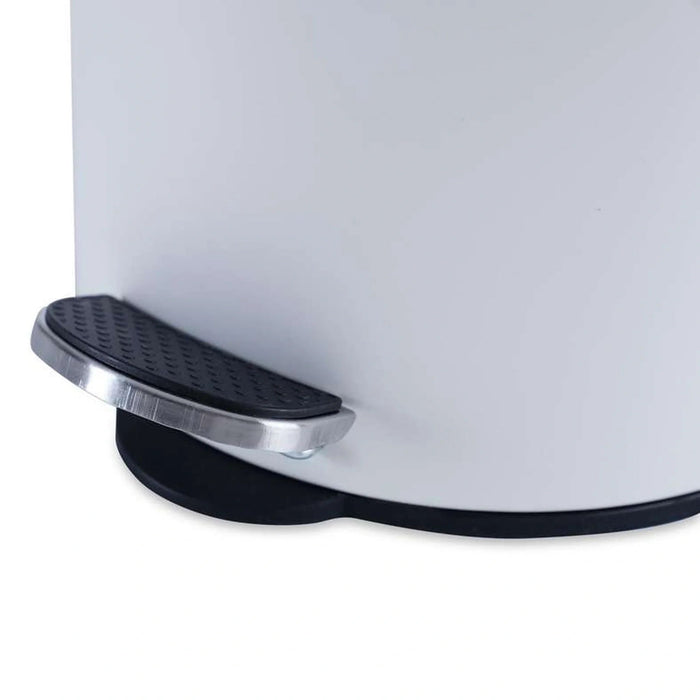 Cassidy 7L Step Bin 27.5X27.5X33Cm-White Pan Home