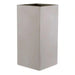 Catalina Polyresin Square Planter 34X34X70Cm - Grey Pan Home