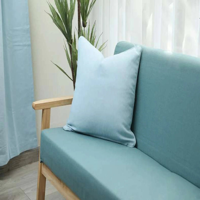 Cathaline Ribbed Cushion Cover 45X45Cm-Blue Pan Home
