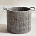 Catherine Round Basket 33X33X30Cm- Grey Pan Home