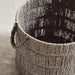 Catherine Round Basket 38X38X33Cm- Grey Pan Home