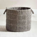 Catherine Round Basket 38X38X33Cm- Grey Pan Home