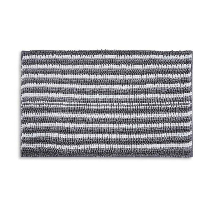 Cathy Chenille Bathmat 50X80Cm - Grey Pan Home